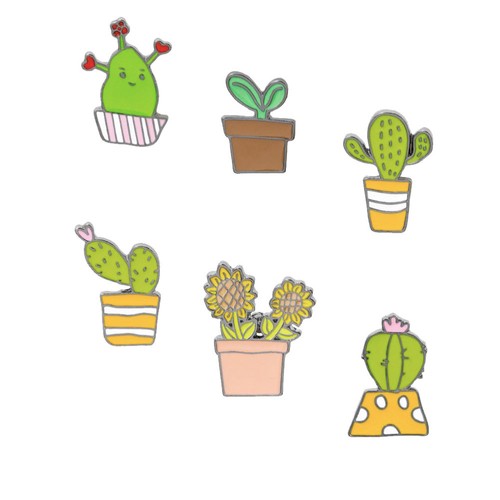 6 Pcs Pin Badges Funny Chic Ornament Brooches Costume Props Decoration - Picture 7 of 11
