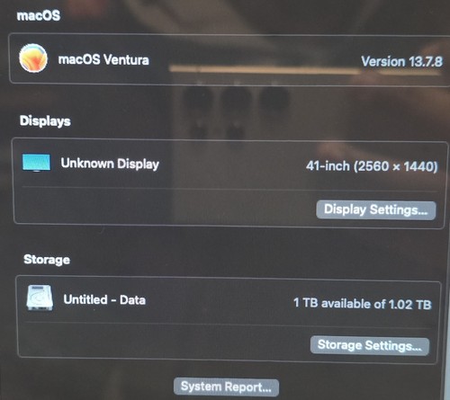 Apple iMac A1418 27" 2013 / i5-4570S@2.9GHz / 20GB RAM / 1TB HDD / ME087LL/A - Picture 9 of 9