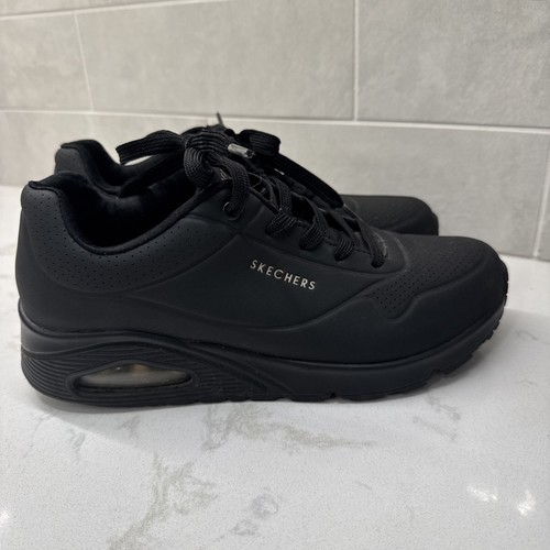 Skechers Street Uno Stand on Air Damen-Sneaker Größe 10 schwarz 73690-BBK
