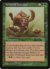 MTG Preferred Selection LP Mirage MIR English Reserved List Magic card