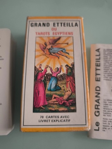 Tarot Egyptiens GRAND ETTEILLA / Divination Esotérisme, Cartomancie