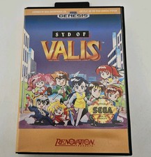 Syd of Valis - Sega Genesis - Game - Box - Hanging Tab - Proof Tested 
