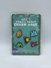 New Art 101 Blue Croc Style Camping Charms - 5 Charms