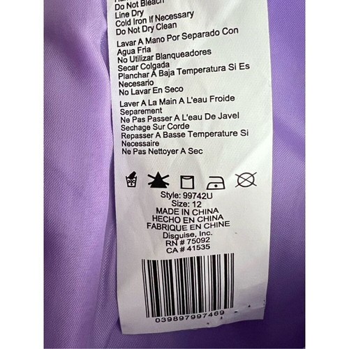 Disney Deluxe Little Mermaid Ariel Costume Halloween Cosplay Pretend 12 Fantasy - Picture 9 of 10