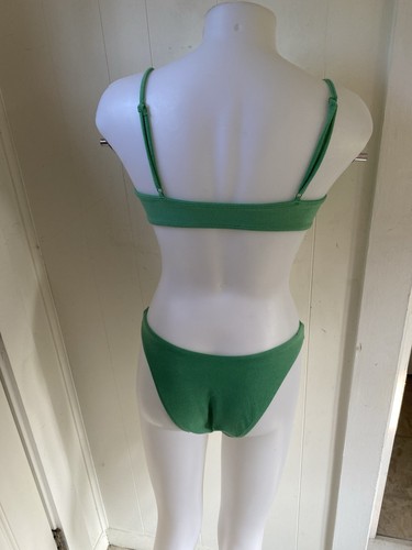 Pacsun Two Piece Green Bikini Swimsuit Size S - Picture 5 of 9