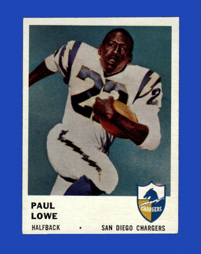 1961 Fleer Set-Break #157 Paul Lowe EX-EXMINT *GMCARDS*
