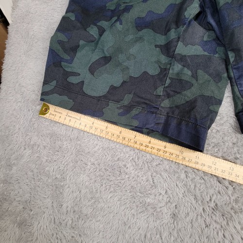 RLX Ralph Lauren Shorts Mens 36 Green Blue Camo Golf Chino Performance - Picture 5 of 7