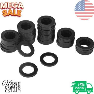 #ad 40 Pcs Garden Hose Washer Hose Gasket Washers Abrasion Resistant Silicone O Ri $6.99