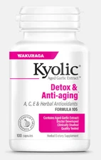 Kyolic - Formula 105 Aged Garlic Extract Detox and Anti-Aging 100 Capsules, by K