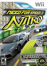 Need For Speed Nitro (2009) - Nintendo Wii Customizable Car Racing Video Game