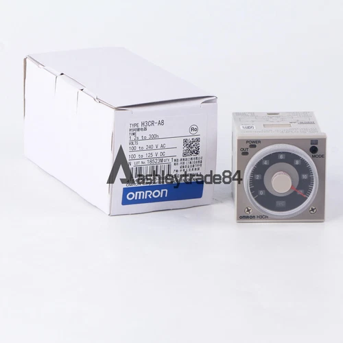 1PC NEW OMRON H3CR-A8 Timer,8 Pin,100-240VAC,100-125VDC