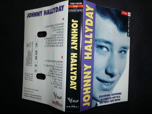 JOHNNY HALLYDAY The Collection RARE Bulgaria CASSETTE Disques Vogue - Picture 5 of 9