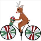  20 inch reindeer  Bicycle Wind Spinners by Premier design