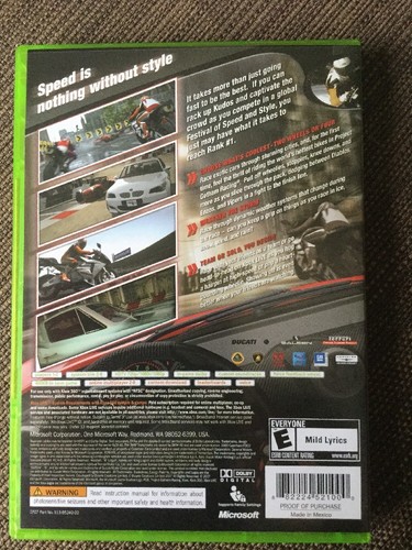 Project Gotham Racing 4 (Microsoft Xbox 360, 2007) FAST SHIPPING - Picture 2 of 2