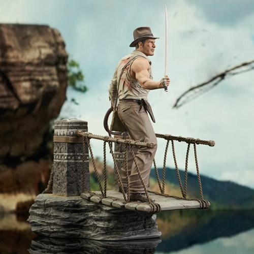 Indiana Jones and the Temple of Doom Rope Bridge Deluxe Gallery Statue - Bild 3 von 4