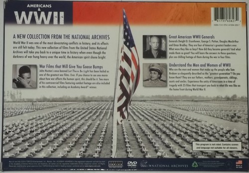AMERICANS & WWII THE GENERATION WHO MADE AMERICA GREAT 6 DVD COLLECTORS BOX SET - Bild 3 von 4