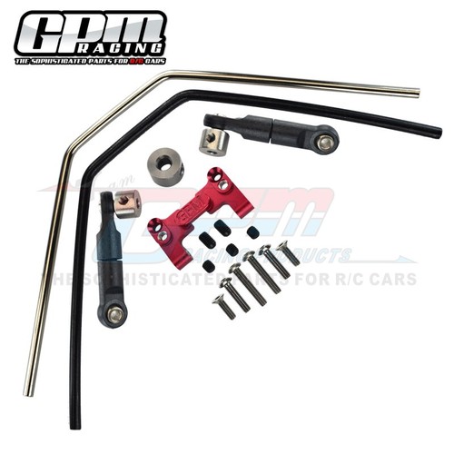 GPM for TRAXXAS 4WD SLEDGE 1:8 Aluminum FRONT/REAR SWAY BAR MOUNT WITH LINKAGE - Picture 2 of 9