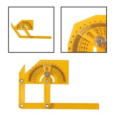 Angle Finder Protractor Goniometer Miter Gauge Arm Measuring Ruler Tool Plastic