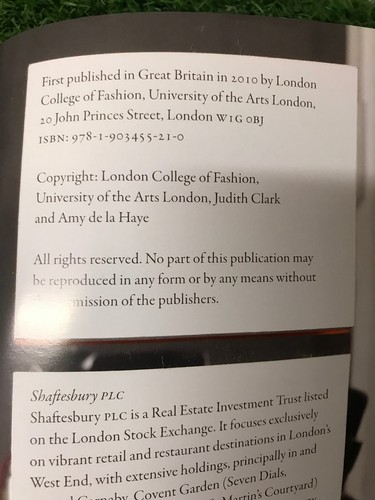 CARNABY STREET 1960-2010 : Exhibition Catalogue book LONDON ENGLAND shelf4 - Picture 8 of 9