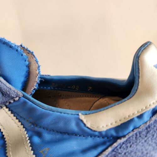 adidas Vintage TRX Trainer 70er/80er Jahre BLAU Damen 7 - Made in Jugoslawien - SELTEN! - Bild 14 von 16