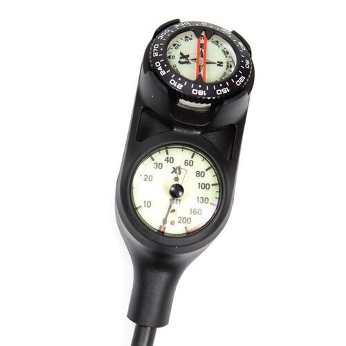 SCUBA Gauge - Navigator Console with Compass - XS Scuba GP03 - 第 1/1 張圖片