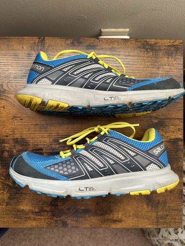 Salomon XR Shift blau/gelb sportliche Laufschuhe Herren Gr. 9 Outdoor Sneaker - Bild 2 von 6