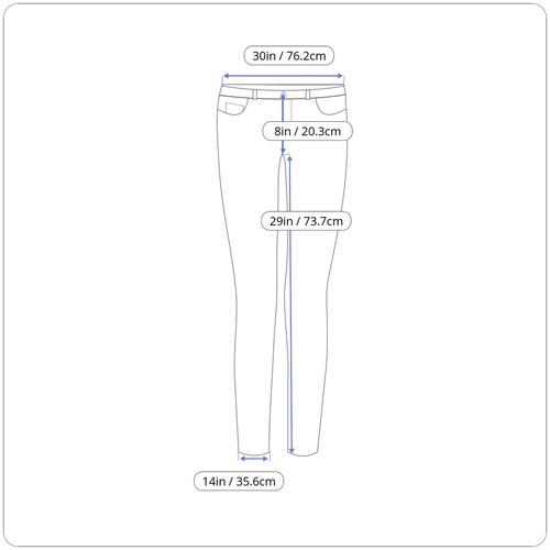 Jeans donna Calvin Klein skinny lavaggio scuro taglia 4 - Foto 7 di 7