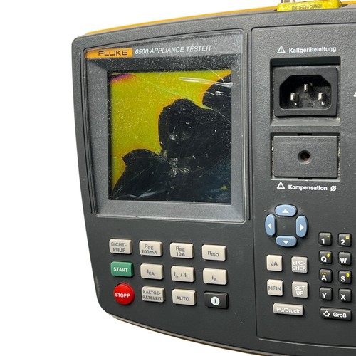 FLUKE 6500 Appliance Tester | Tragbares Prüfgerät Gerätetester - Bild 4 von 8