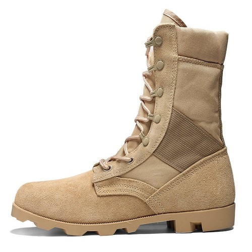 Para Hombres Top Alto Ejército Botas Tácticas Seguridad Desierto Militares Trabajo Zapatos Nuevos - Imagen 2 de 13