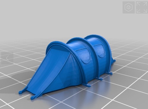 28mm/ 1:56th scale Bolt Action FDM Modern Tent Set - Picture 3 of 3