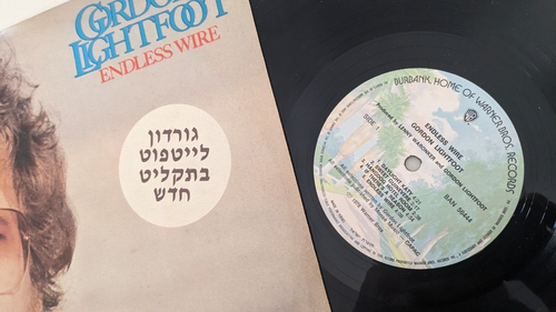 GORDON LIGHTFOOT Endless Wire 1978 ISRAELI LP - Picture 2 of 3