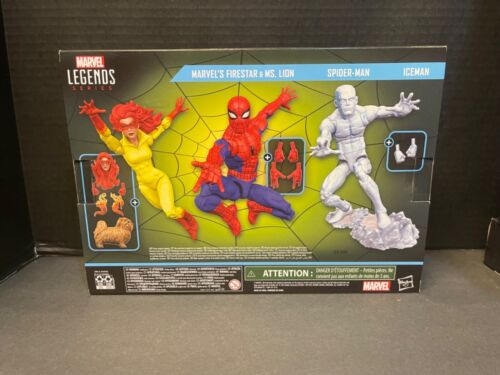 Marvel Legends Spider-Man And His Amazing Friends Iceman Firestar & Ms. Lion - 第 4/7 張圖片