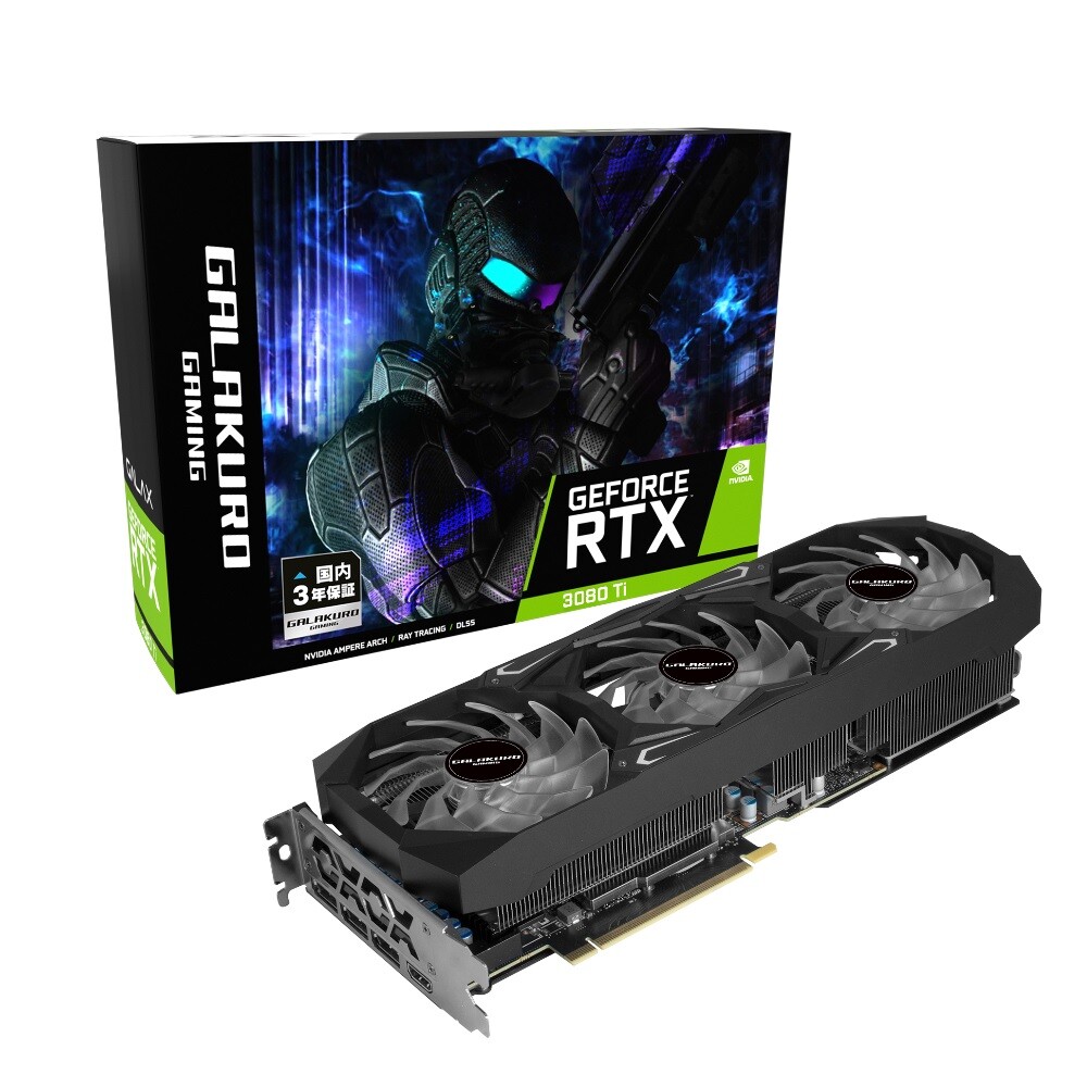 Kuroutoshikou GALAKURO GAMING GeForce RTX 3080 Ti GG Kuroutoshikou GALAKURO GAMING GeForce RTX 3080 Ti GG
