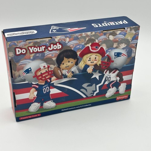 NFL New England Patriots LITTLE PEOPLE Collector Series FISHER PRICE Go Pats NWT - Picture 4 of 7