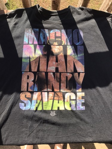 CAMISETA WWE 3XL MACHO MAN RANDY SAVAGE ¡RARARA! 2015 🙂 - Imagen 4 de 6