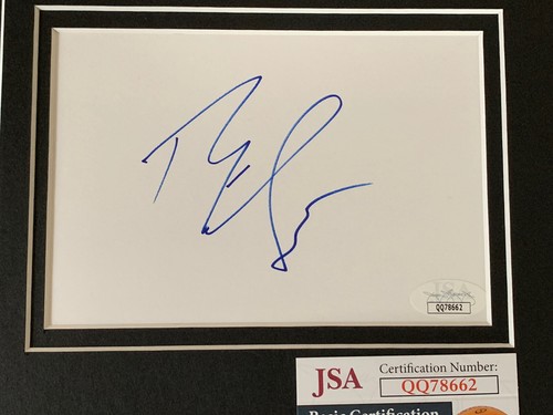 AMERICAN IDOL RYAN SEACREST Signed Autographed Matted Photo w/cut 11"x14 JSA COA - Picture 3 of 3