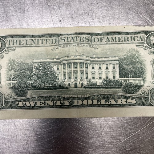 1993 Twenty Dollar Bill Federal Reserve Note Rare 32 Years Old Vintage - Picture 8 of 8