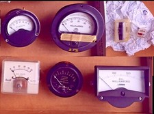 Vintage Analog Panel Meter Virtual Orchard - Pick Your Own