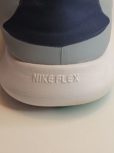 Womens Nike Flex RN Running Shoe Blue & Gray w/ Teal Swoosh Sz. 9.5 AA7408-402 - Picture 6 of 12