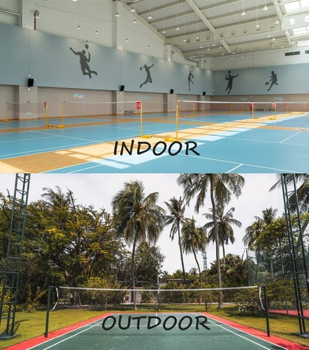 Glodwheat Badminton Net Sports Outdoor Indoor Fitness 20 FT x 2.5 FT, Red - Picture 5 of 7