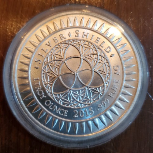 2015 Silver Shield Collectivism Kills Brilliant Uncirculated Round - Picture 2 of 2
