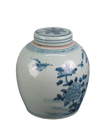 Soft Blue Jar w/lid - Picture 5 of 8