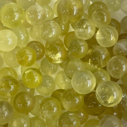 Top 5 pezzi! Sfera di quarzo citrino naturale sfera di cristallo guarigione 20 mm - Foto 3 di 10