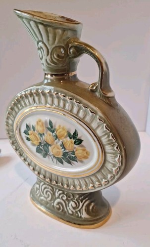 Jim Beam 1969 Vintage Decanter Regal China Bottle Yellow Rose Bottle, James Beam - Picture 7 of 11