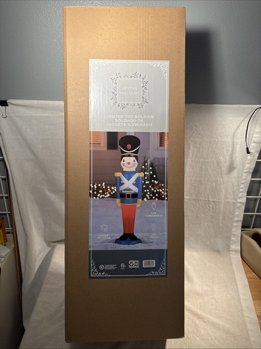 Holiday Living 41 in Toy Soldier Blowmold Christmas New! - Picture 4 of 4