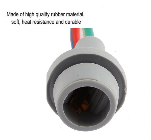 Universal Pigtail Wire Female Socket 168 Harness License Plate Tag Light Bulb A - Picture 2 of 7