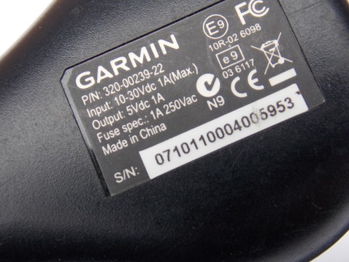 Garmin 320-00239-22 Car Charger/Adapter Used Good - Picture 2 of 3