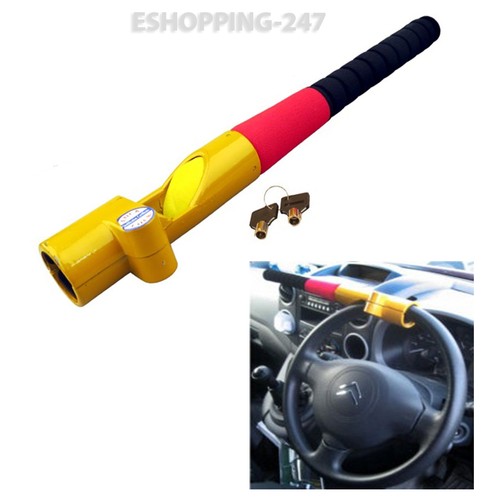 Universal Heavy Duty Security Crook Car Vehicle Steering Wheel Lock H126