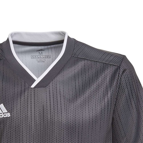 NEW Adidas Boys Athletic Tiro 19 Short Sleeve Soccer V Neck Training Jersey - Picture 9 of 13