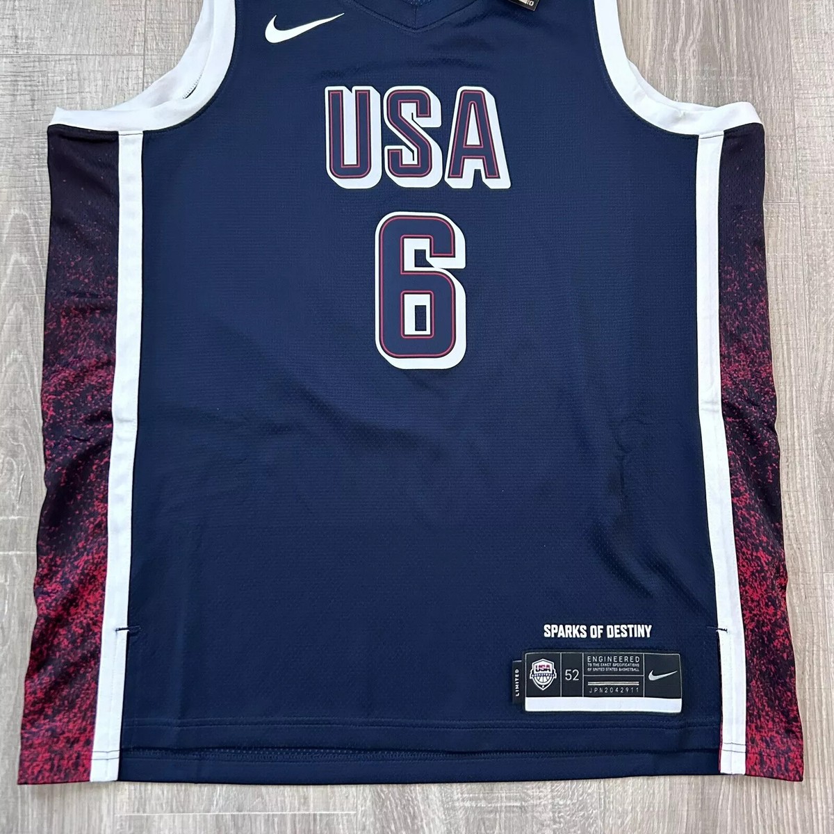 NIKE - NBAオールスター 2020ブルーユニフォーム - レブロン・ジェームズSサイズ NIKE - NBAオールスター 2020ブルーユニフォーム - レブロン